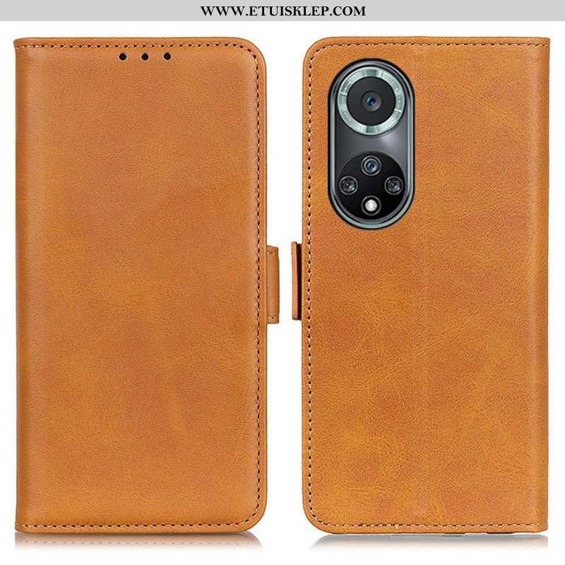 Etui Folio do Honor 50 Pro Skórzany Futerał Podwójna Klapa